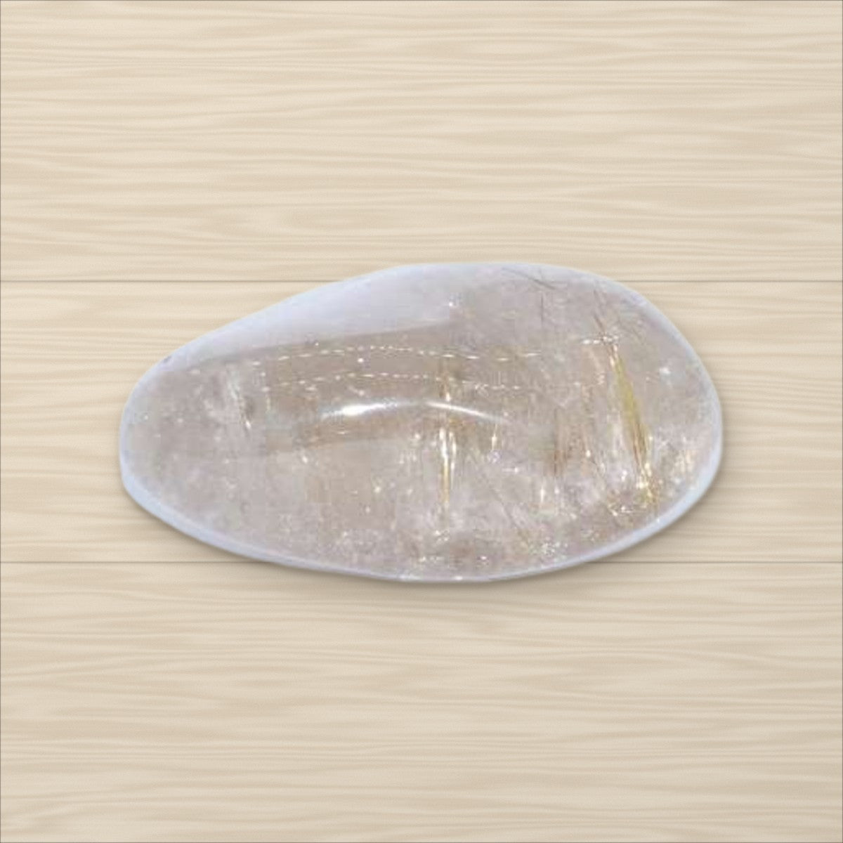 Pierre roulée Quartz Rutile