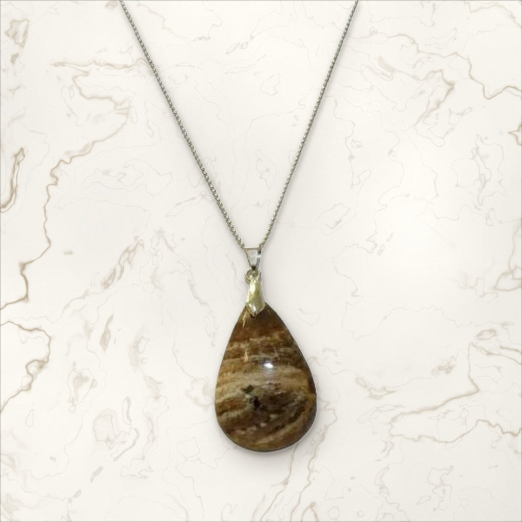 Pendentif Opale noire Madagascar (3)