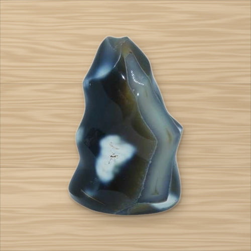 Agate flamme