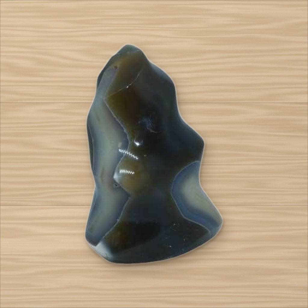 Agate flamme