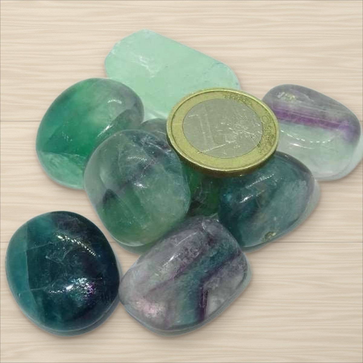 Pierre roulée Fluorine (fluorite)