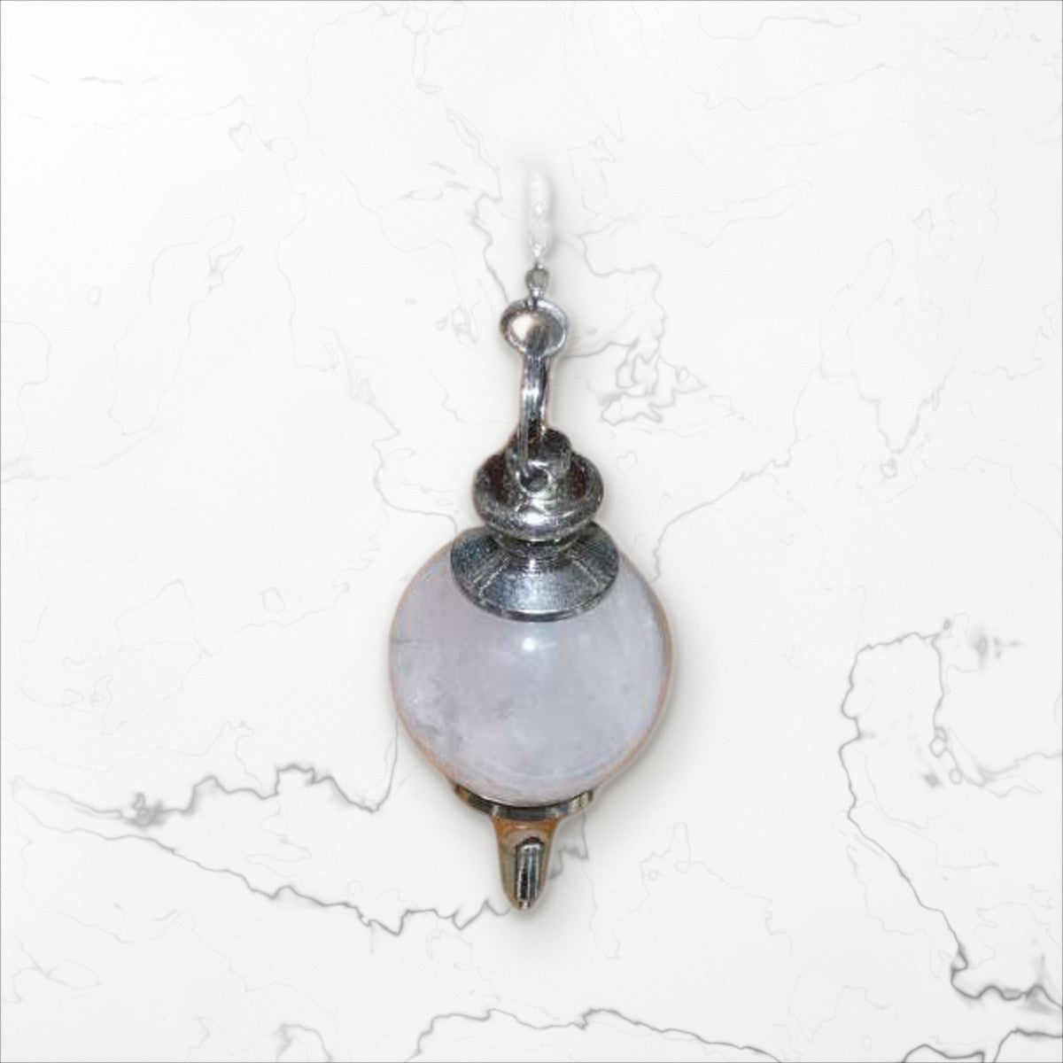 Pendule sphère Quartz Rose