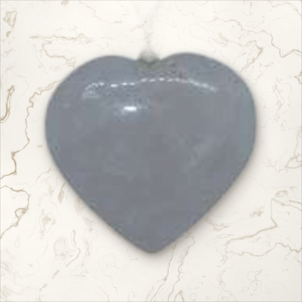 Pendentif Quartz rose cœur
