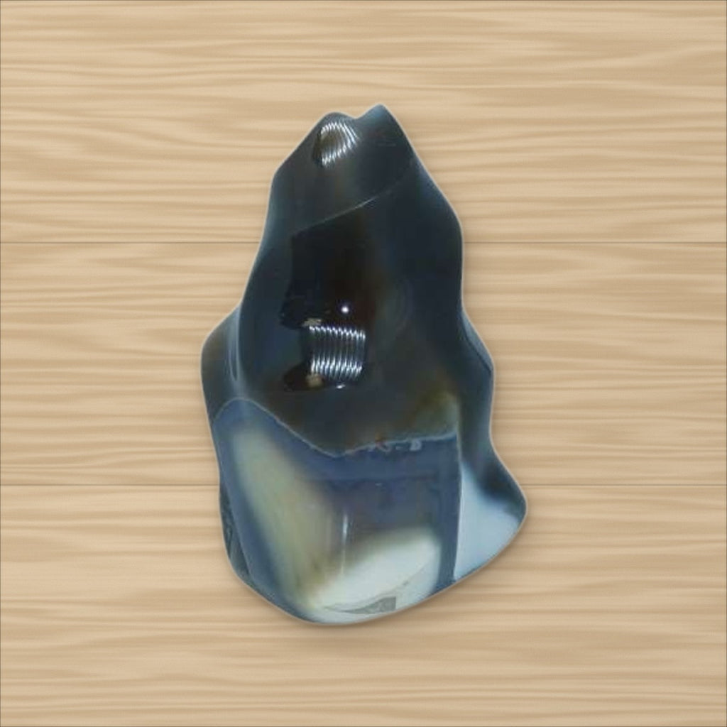 Agate flamme
