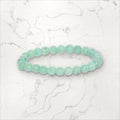 Bracelet pierres rondes Aventurine 6 mm