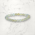 Bracelet pierres rondes Quartz Rutile
