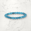 Bracelets pierres ronde Apatite
