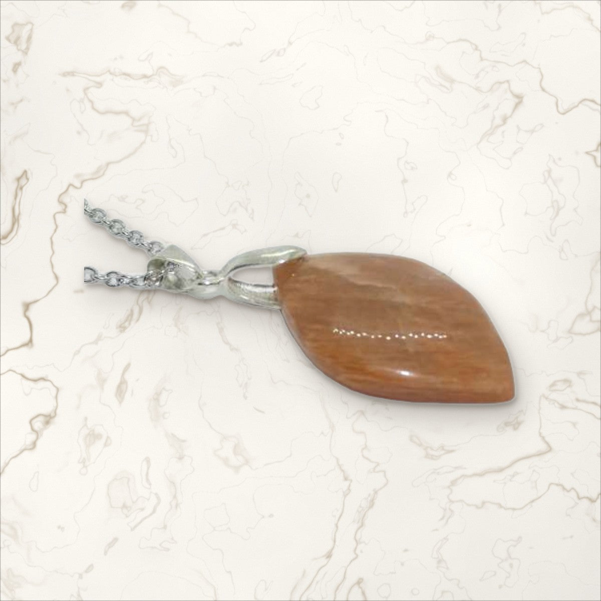 Pendentif Pierre du Soleil (Héliolite) (4)