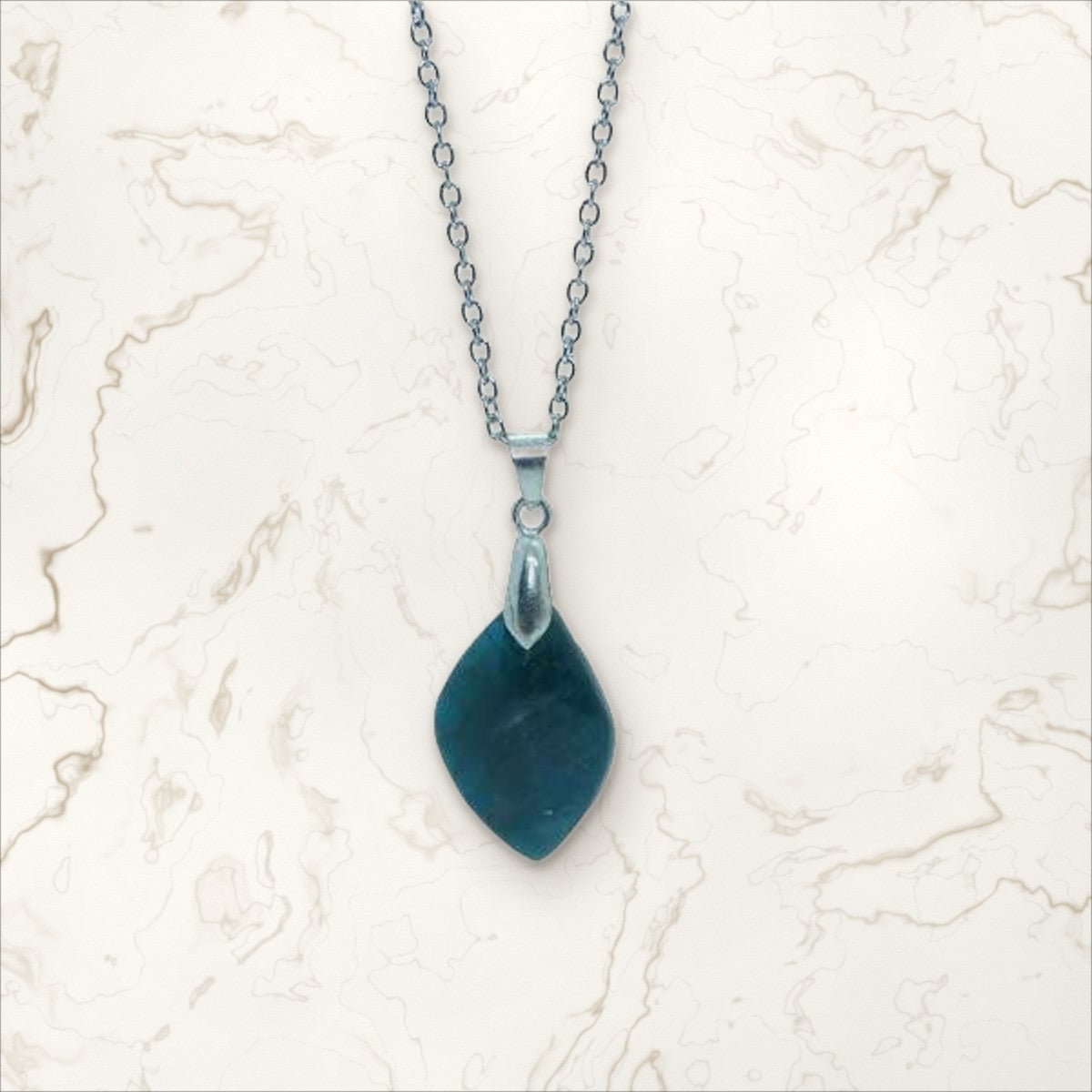 Pendentif Apatite Bleue (3)