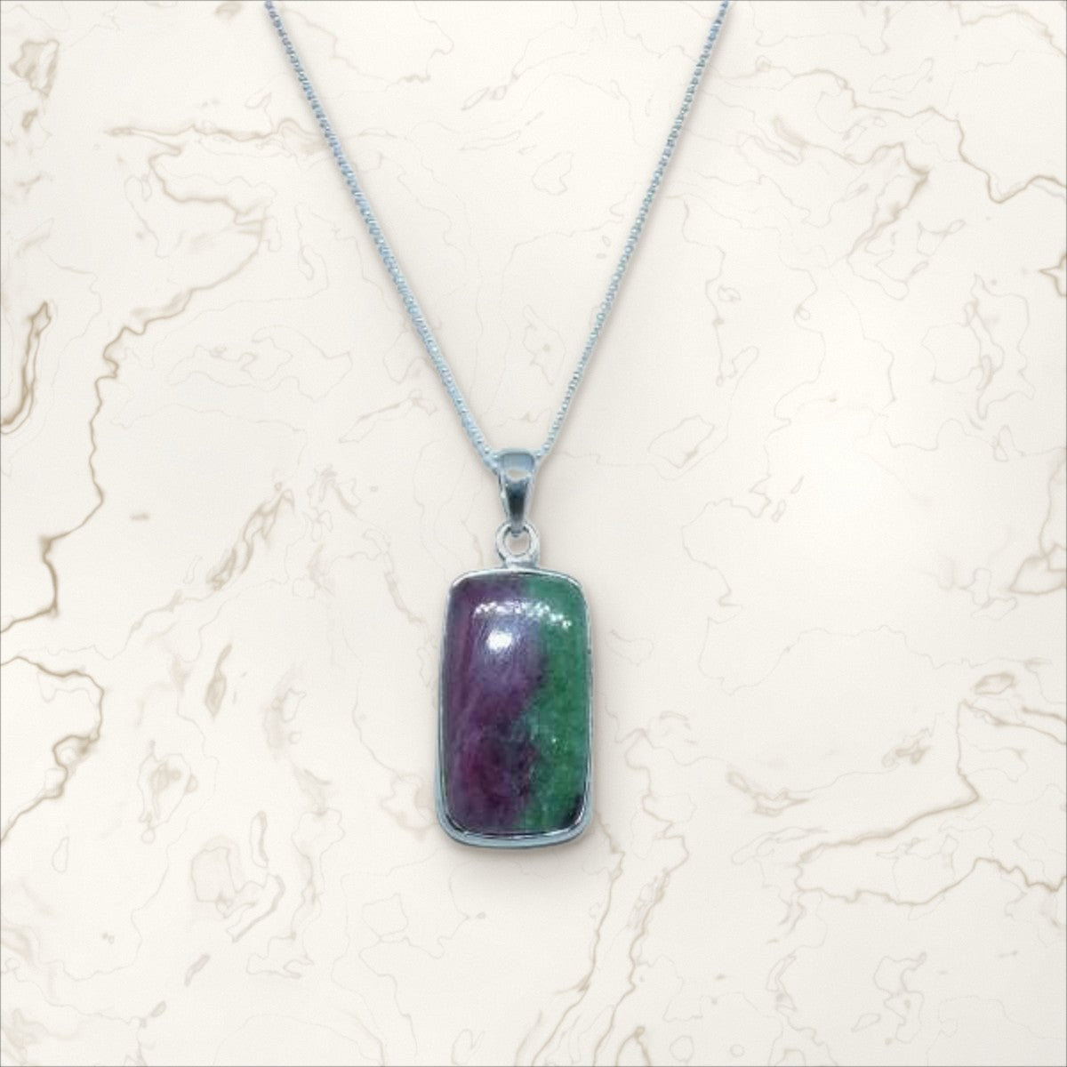 Pendentif Rubis Zoïsite (2)