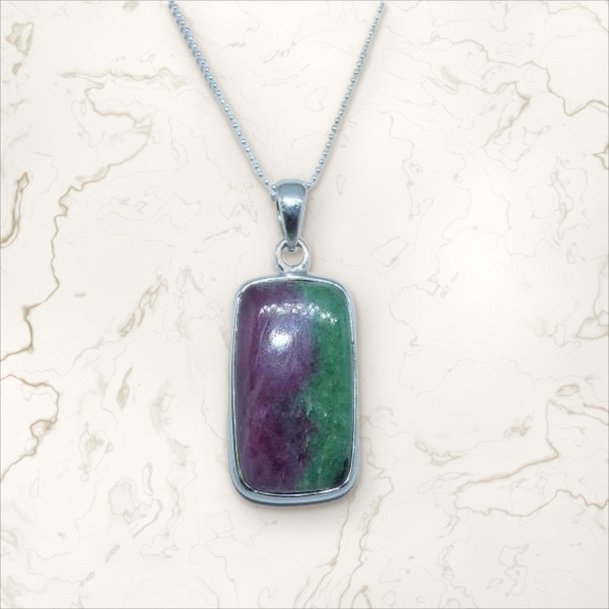 Pendentif Rubis Zoïsite (2)