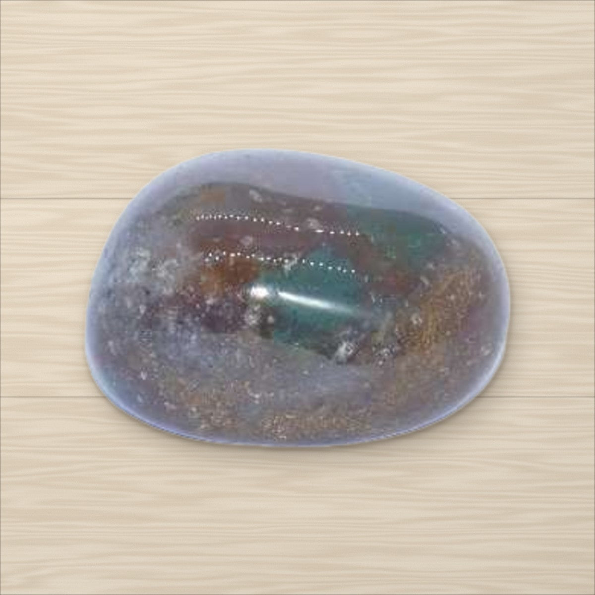Pierre roulée Agate Mousse