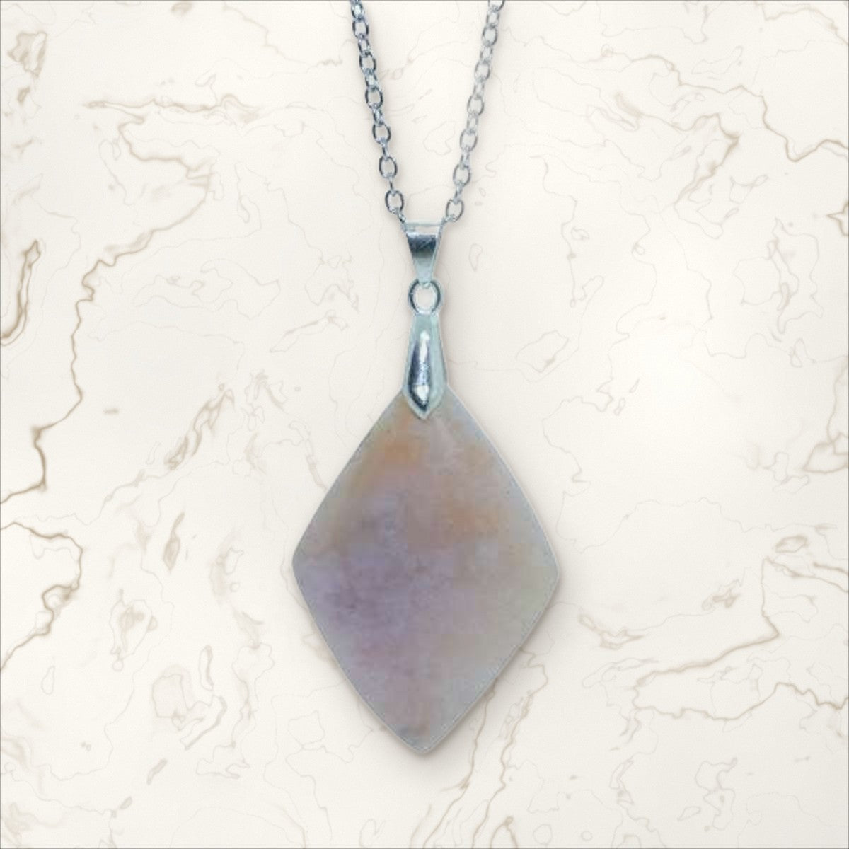Pendentif Agate Fleur de cerisier (5)