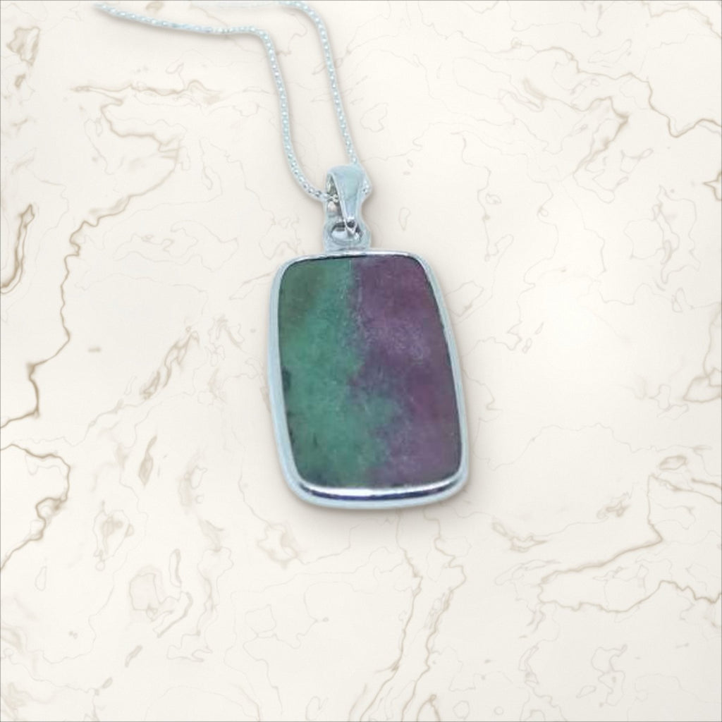 Pendentif Rubis Zoïsite (2)