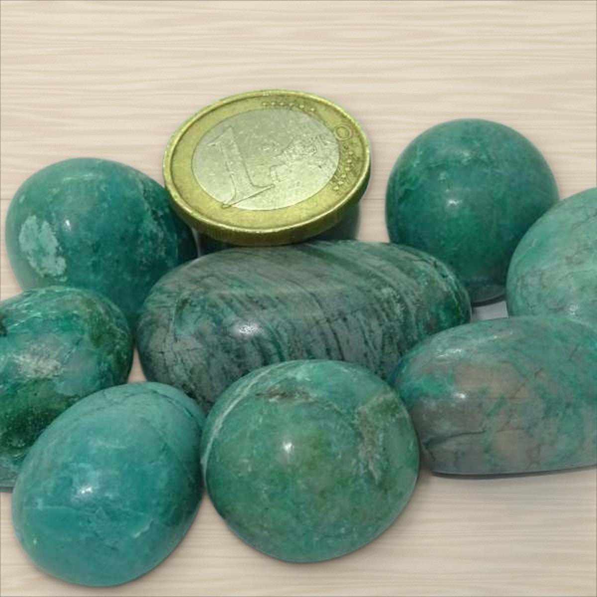 Pierre roulée Chrysocolle