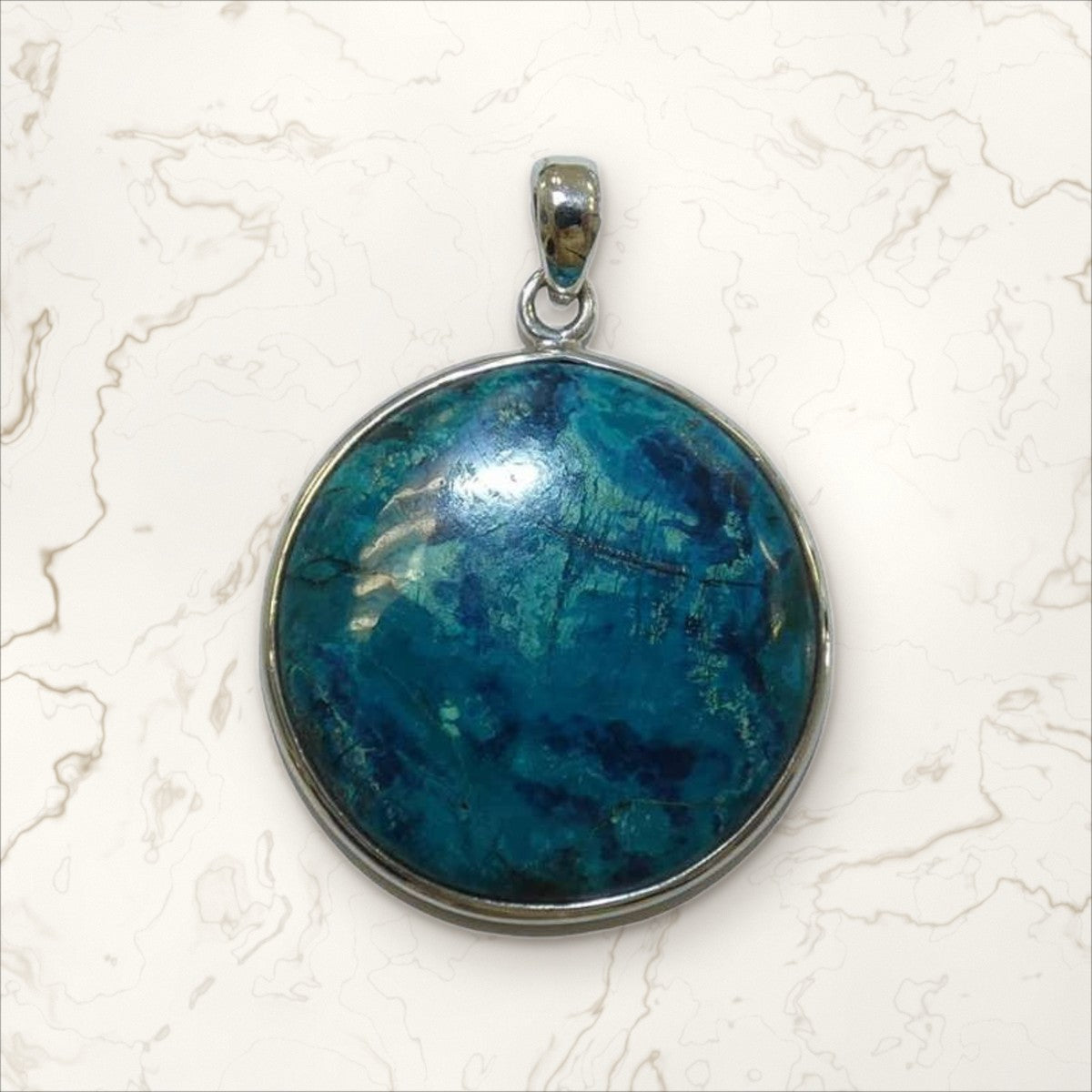 Pendentif Shattuckite (2)