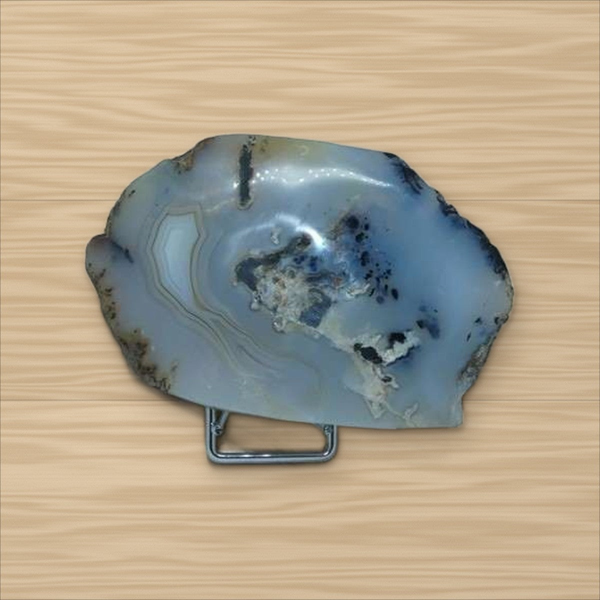Tranche d'Agate Naturelle