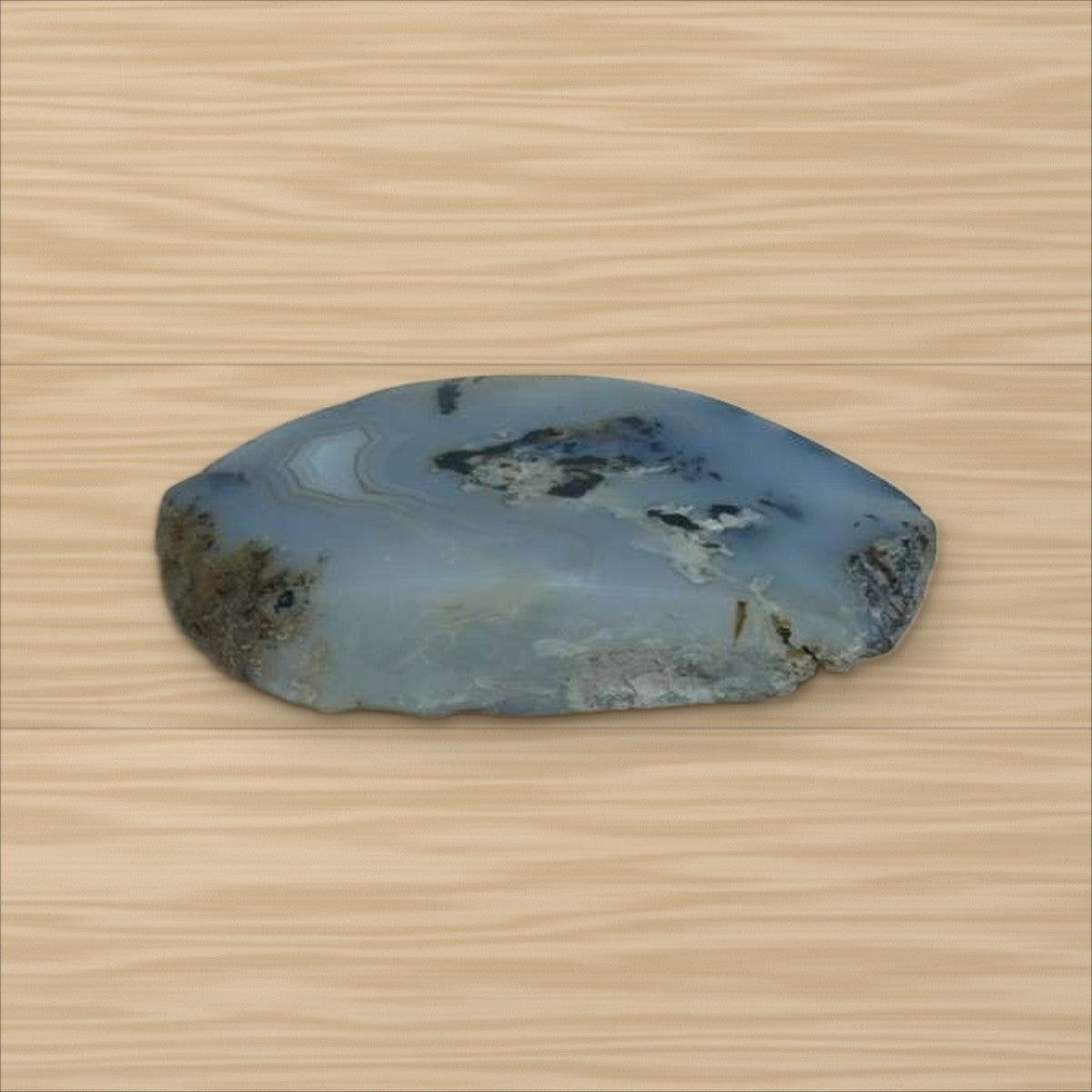 Tranche d'Agate Naturelle