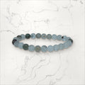 Bracelet pierres rondes Lodolite