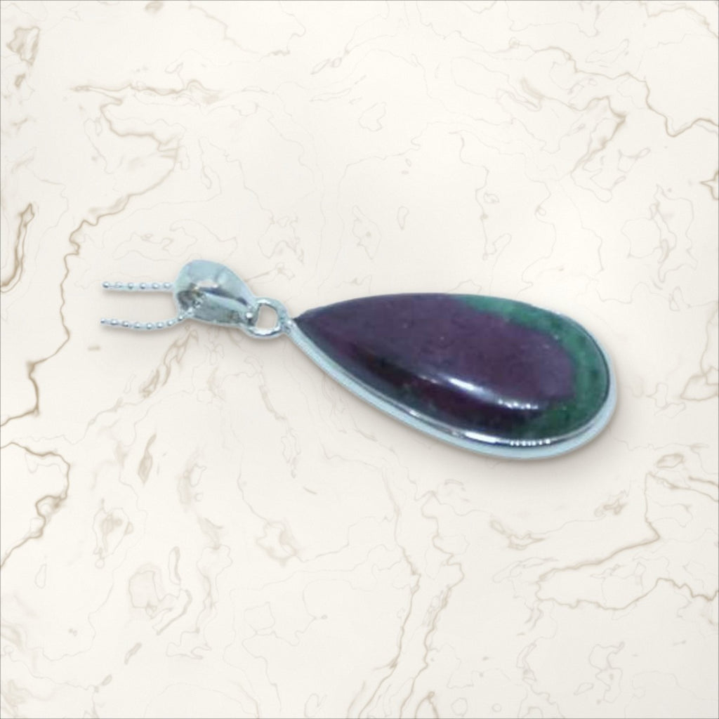 Pendentif Rubis Zoïsite