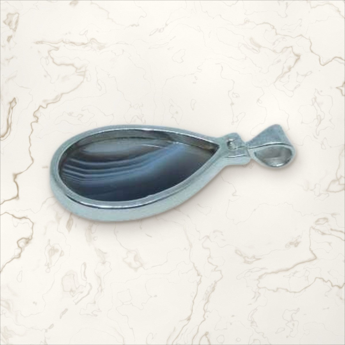 Pendentif Agate Botswana