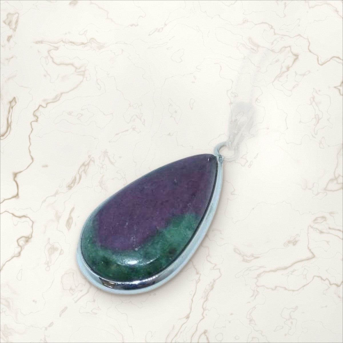 Pendentif Rubis Zoïsite