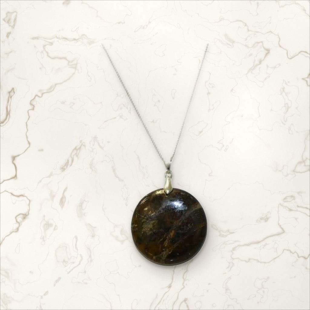Pendentif Opale noire Madagascar (4)