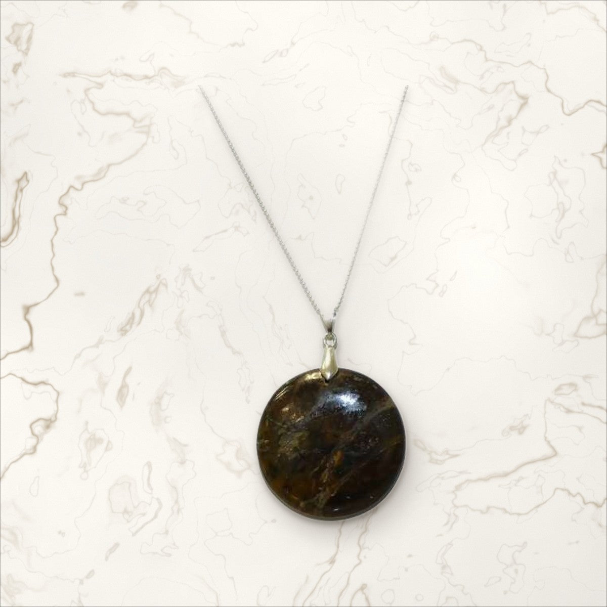 Pendentif Opale noire Madagascar (4)