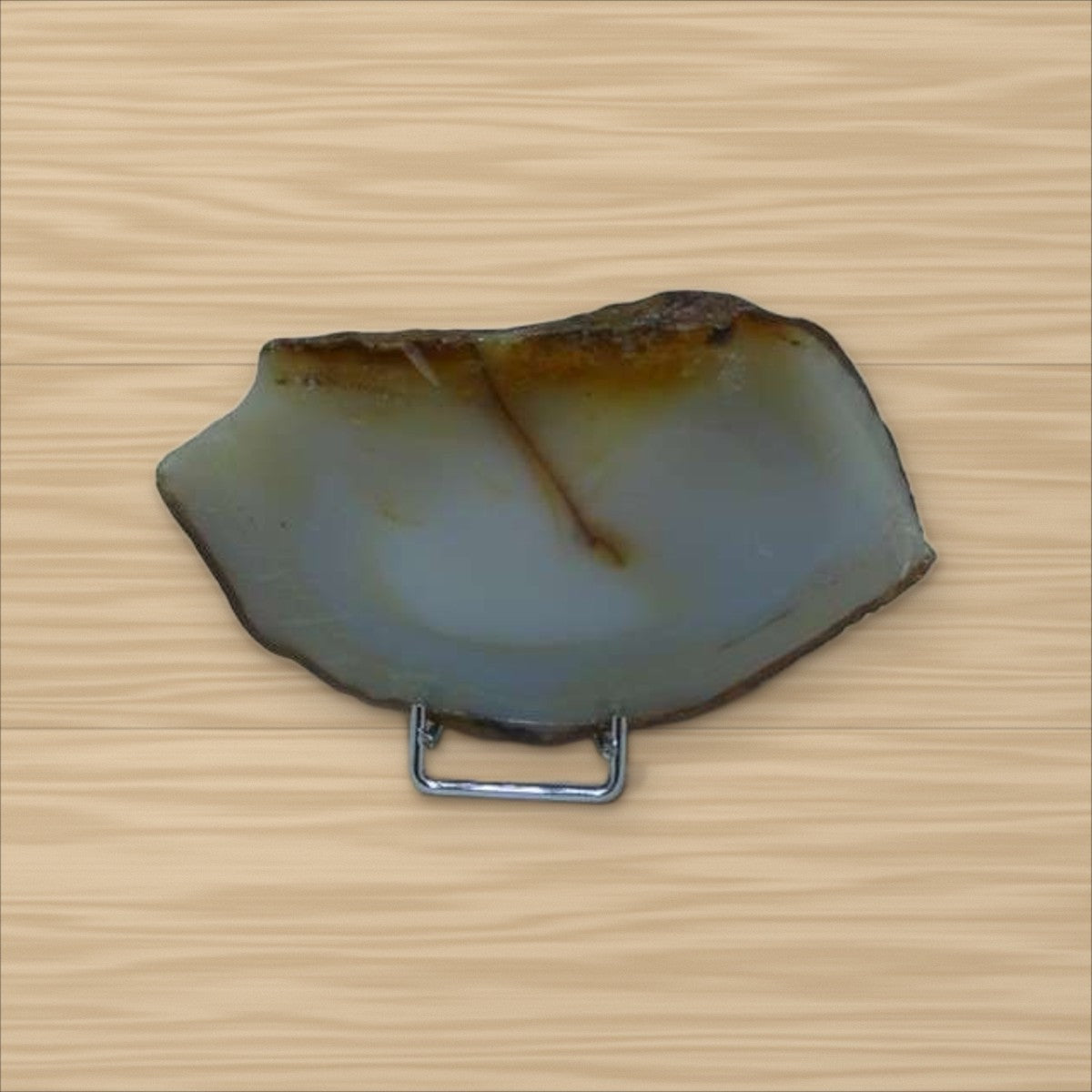 Tranche d'Agate Naturelle (2)