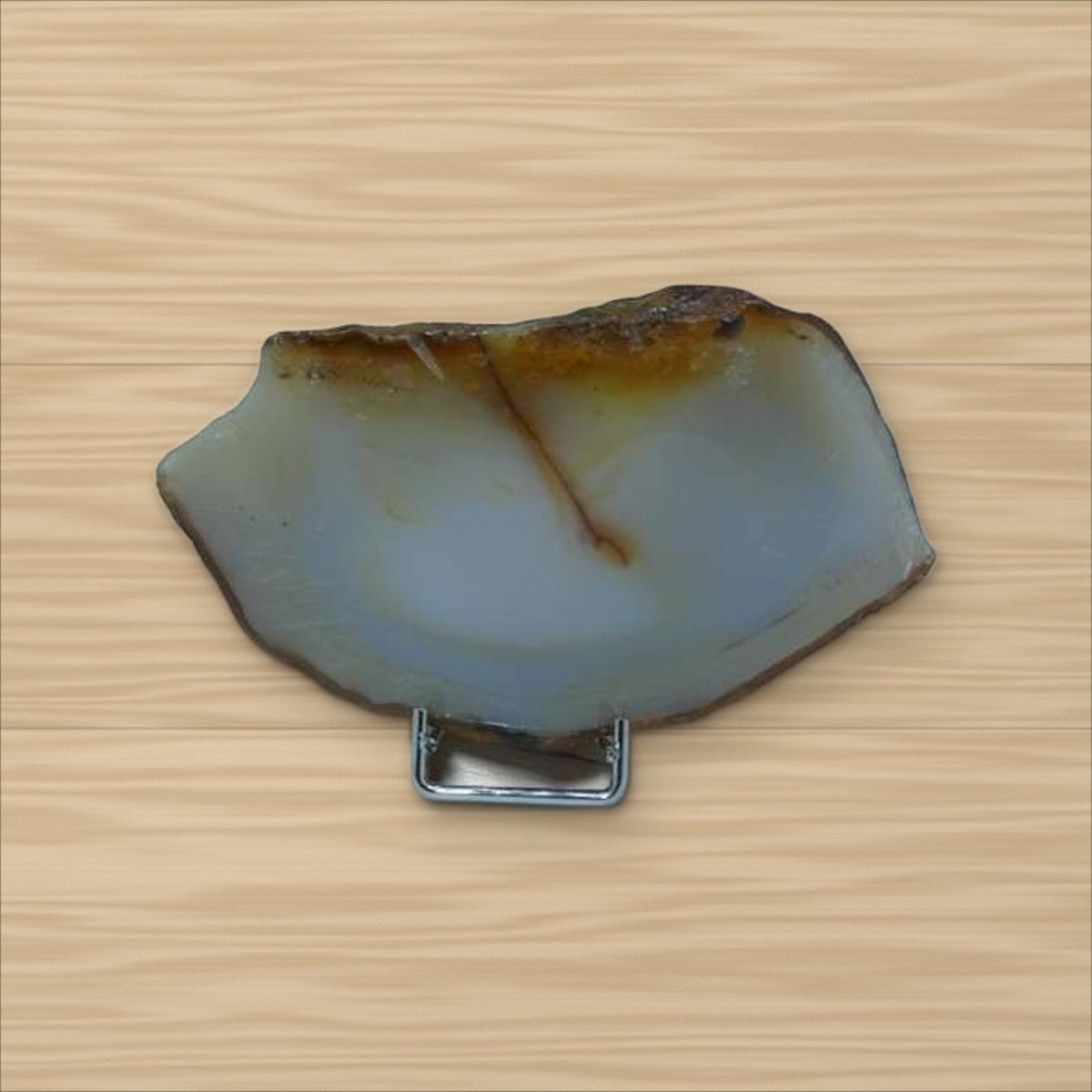 Tranche d'Agate Naturelle (2)