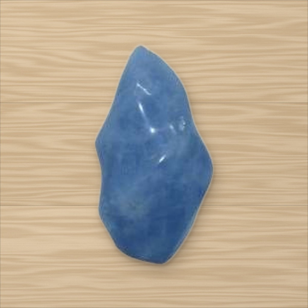 Calcite bleue flamme
