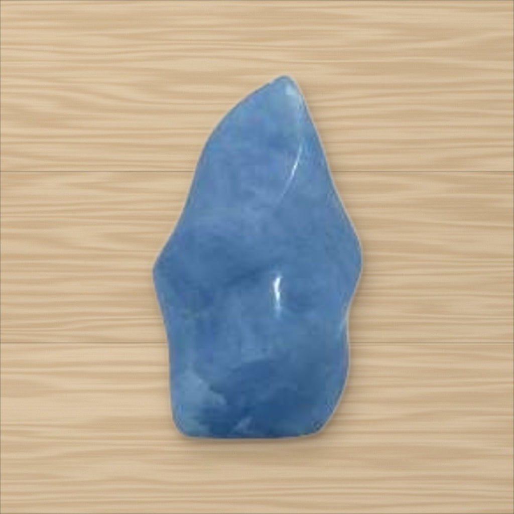 Calcite bleue flamme