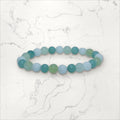 Bracelet pierres rondes 3 jades