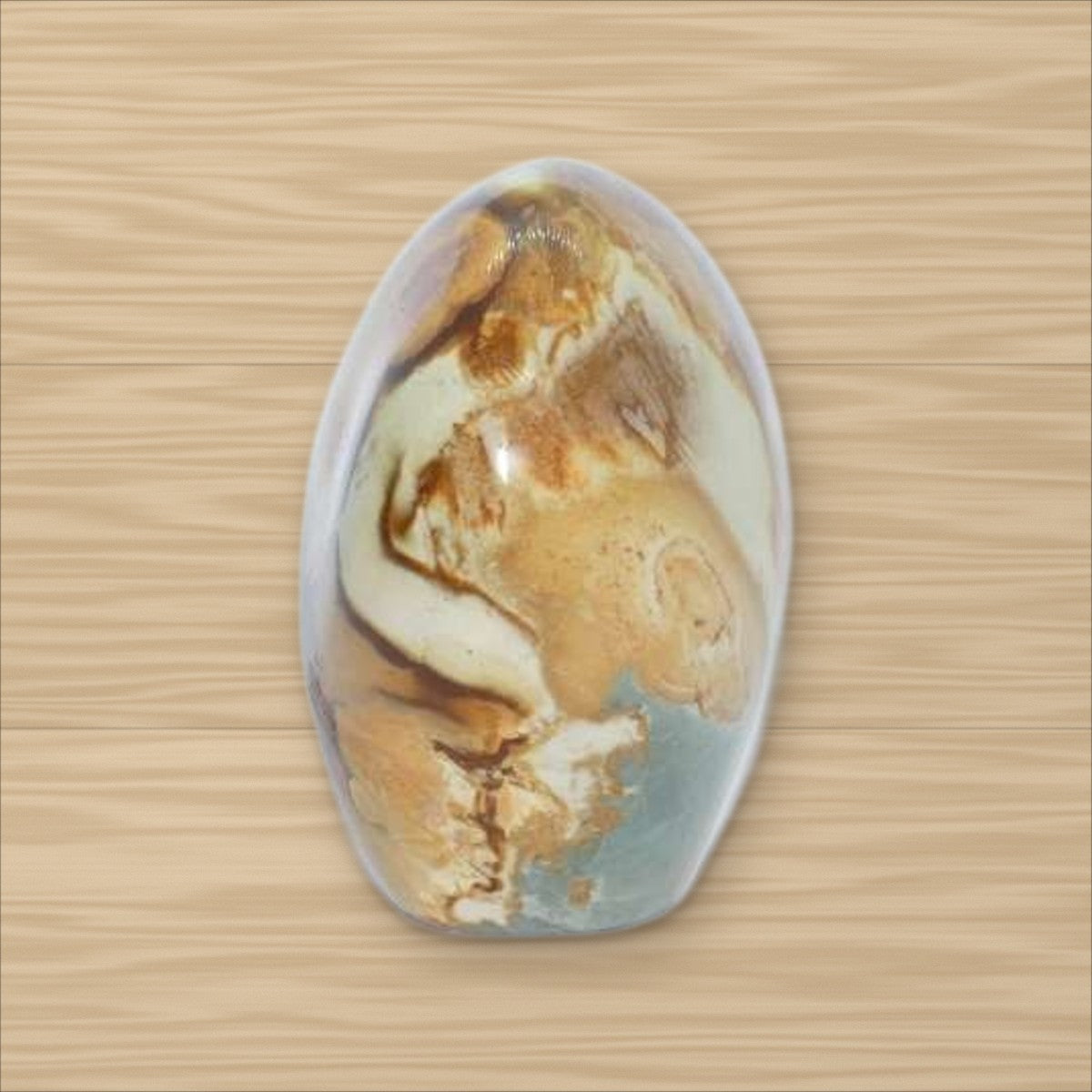 Jaspe polychrome forme libre