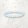 Bracelet pierres rondes Pierre de Lune 6 mm