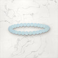 Bracelet pierres rondes Jade 6 mm