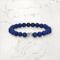 Bracelet pierres rondes Lapis Lazuli taille enfant