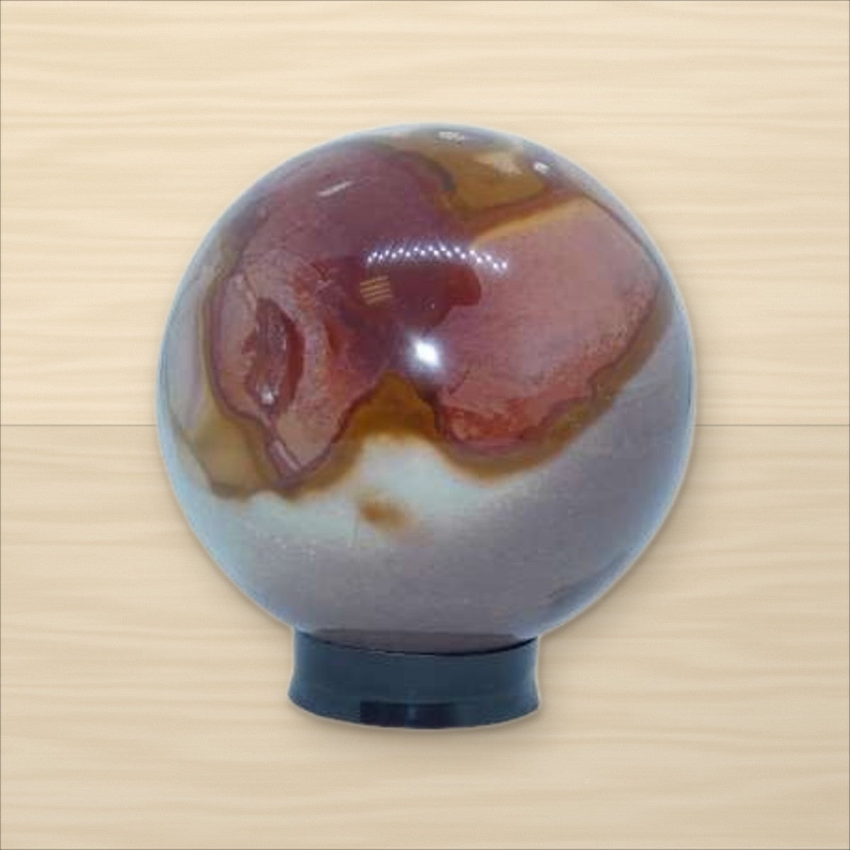 Sphère Jaspe Polychrome
