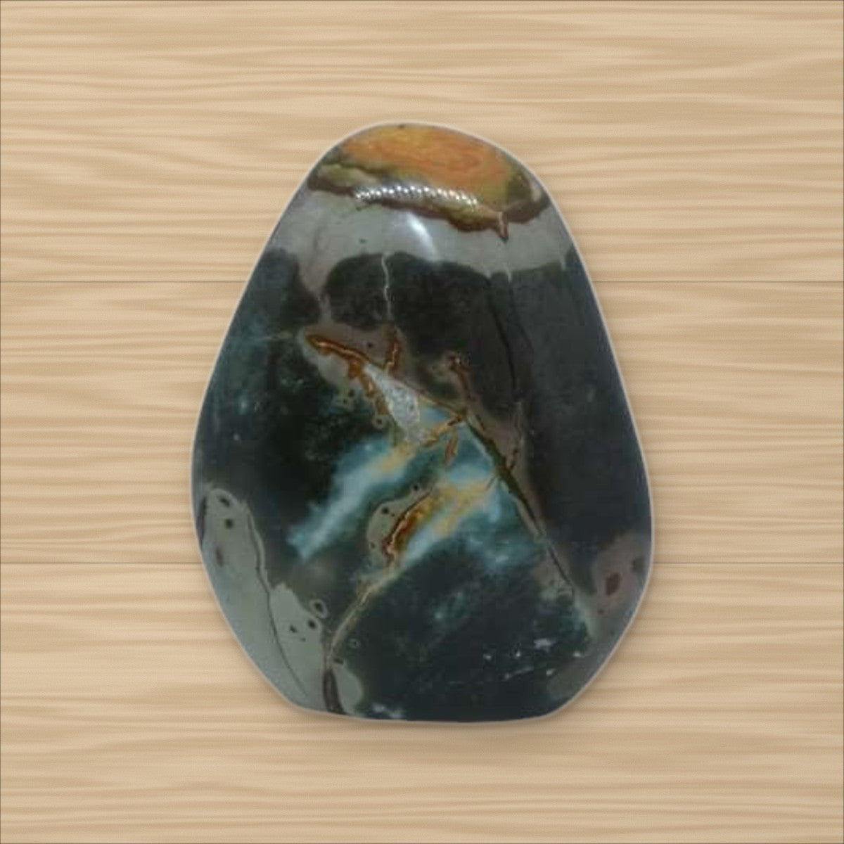 Jaspe polychrome forme libre (3)