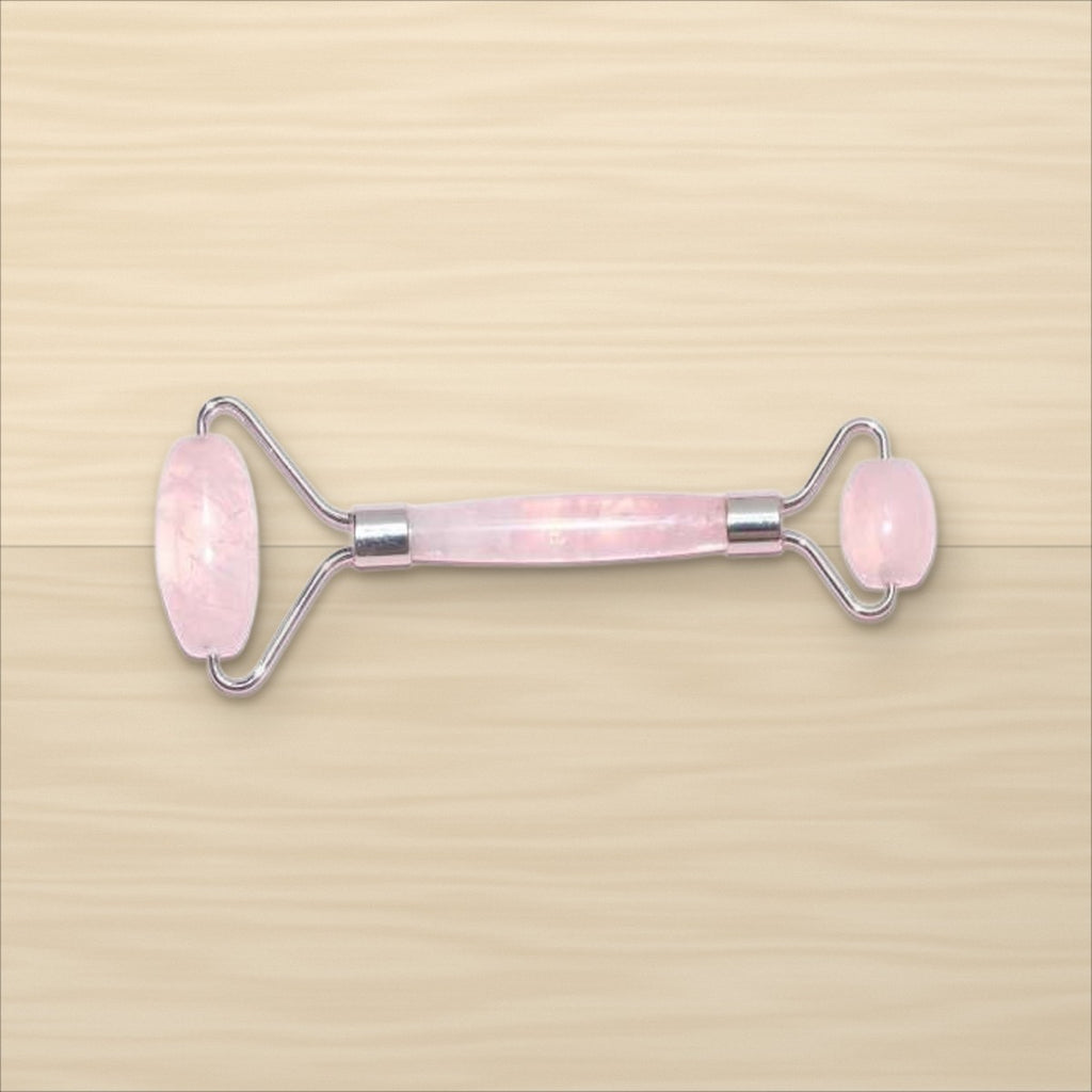 Rouleau de massage Quartz Rose