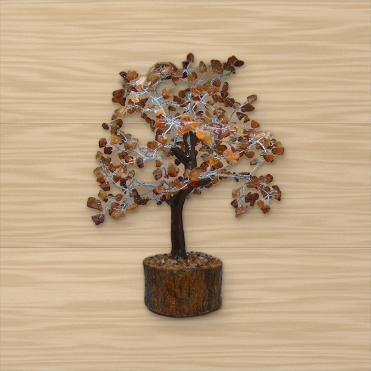 Arbre du Bonheur Cornaline (300 pierres)