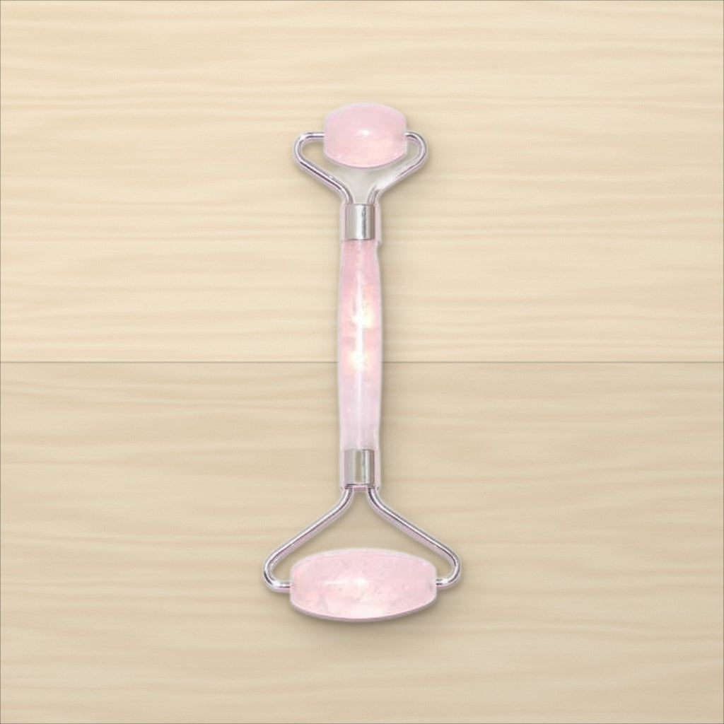 Rouleau de massage Quartz Rose